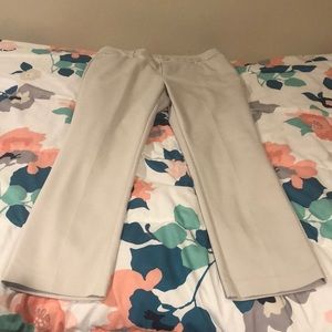 Women’s cream-colored dress pants